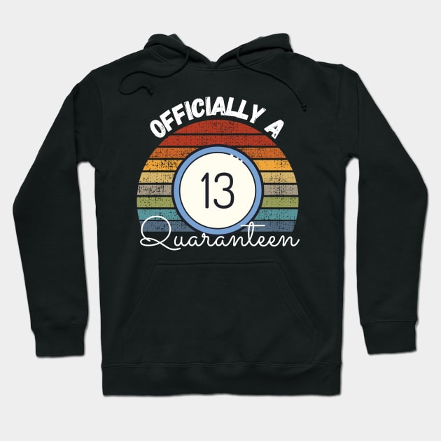 Officially A Quaranteen Hoodie by maxdax